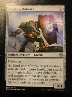 Walking Bulwark 241/281 Uncommon Dominaria United Magic: The Gathering - Image 1