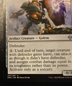 Walking Bulwark 241/281 Uncommon Dominaria United Magic: The Gathering - Image 4