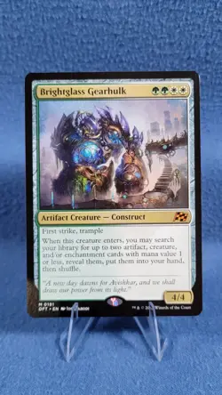 MTG - Brightglass Gearhulk - Aetherdrift - Regular - NM - Image 1