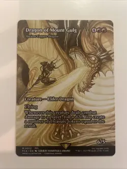 Dragon of Mount Gulg - Ancient Copper Dragon (Showcase) Final Fantasy Regular NM - Image 1
