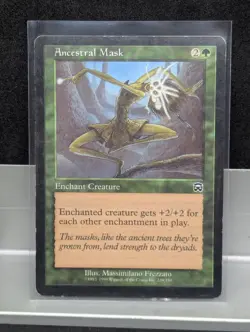 Ancestral Mask X1 LP Mercadian Masques MTG - Image 1