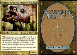 Magic the Gathering -MTG- Mishra, Artificer Prodigy - Image 1