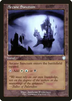 MTG Arcane Sanctum ** The Brothers' War Commander ** English - Image 1