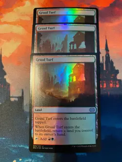 MTG Double Masters 2022 Gruul Turf Foil x 3 - Image 1