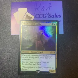 MTG - Foil - Prophet of Kruphix - Magic 2015 Clash Pack - Near Mint - Image 1