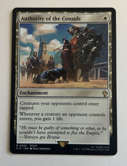 Authority of the Consuls - Commander: FINAL FANTASY (Near Mint) - Image 1