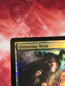 C6421 MTG MAGIC FUTURE SIGHT GLITTERING WISH #156 FOIL NM RARE - Image 3