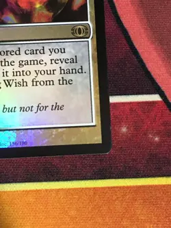 C6421 MTG MAGIC FUTURE SIGHT GLITTERING WISH #156 FOIL NM RARE - Image 5