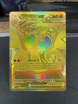 Mega-Glurak X EX PFL 130 - Pokemon EX - Deutsch - Near Mint - Image 1