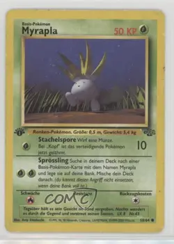 Oddish German 1st Ed. Pokemon Jungle #58 1999 - Image 1
