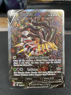 Giratina V 186/196 - Pokemon Verlorener Ursprung - Deutsch - Near Mint - Image 1