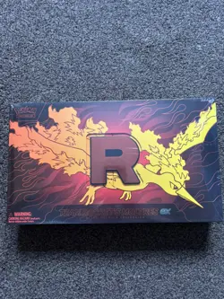 Pokemon Team Rocket’s Moltres ex Ultra-Premium Collection | Sealed | UPC - Image 1
