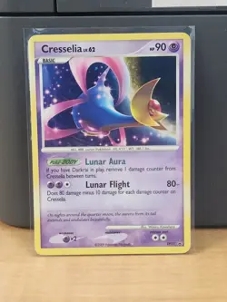 Cresselia DP51 Holographic Black Star Promo Pokemon - Image 1