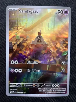 Sandygast NM IR 214/193 Sv02: Paldea Evolved Pokemon TCG Holo - Image 2