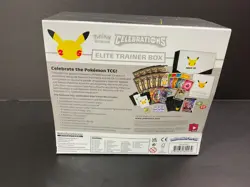 Pokemon TCG Celebrations ETB 25th Anniversary Elite Trainer Box New Sealed 820650809439 - Image 2