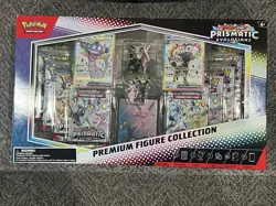 Pokemon TCG: Prismatic Evolutions Premium Figure Collection Sealed Box - Image 1