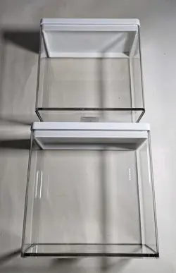 TWO Pokemon ETB Protector Cases ELITE TRAINER BOX DISPLAY Case X2 Stackable - Image 1