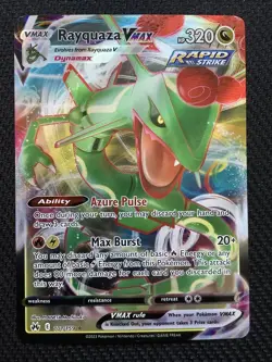 Pokemon TCG Rayquaza Vmax 101/159 Crown Zenith Ultra NM - Image 1