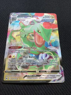 Pokemon TCG Rayquaza Vmax 101/159 Crown Zenith Ultra NM - Image 3