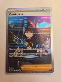 Pokemon TCG Cassiopeia 094/064 Shrouded Fable SIR NM/M Trainer - Image 1
