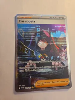 Pokemon TCG Cassiopeia 094/064 Shrouded Fable SIR NM/M Trainer - Image 2