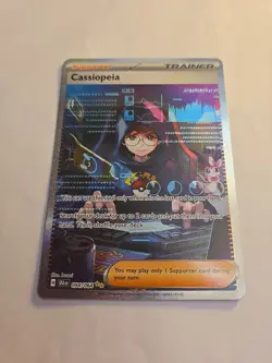Pokemon TCG Cassiopeia 094/064 Shrouded Fable SIR NM/M Trainer - Image 3