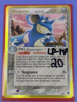 Nidoqueen - 7/101 - Holo Rare Reverse Holo Dragon Frontiers - Pokemon - MP - Image 3