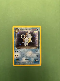 Pokemon TCG Dark Blastoise Holo Rare 3/82 NM Condition + Dark Wartortle/Squirtle - Image 3