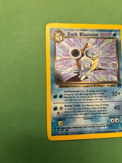Pokemon TCG Dark Blastoise Holo Rare 3/82 NM Condition + Dark Wartortle/Squirtle - Image 5