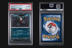 2023 POKEMON OBF EN-OBSIDIAN FLAMES 136 DARKRAI TRIPLE WHAMMY TIN - PSA 10 - Image 1