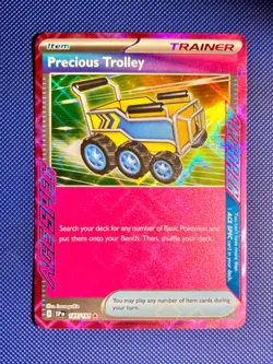 Precious Trolley 185/191 Surging Sparks ACE SPEC Rare Pokemon TCG SV - Image 1