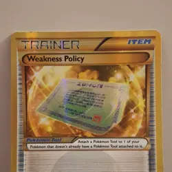 Pokemon TCG Weakness Policy (164 Secret Rare) 164/160 XY - Primal Clash Holo - Image 2