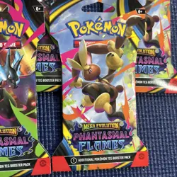 Lot of 6 Pokemon Phantasmal Flames Sleeved Booster Packs Bundle New Sealed - Image 2