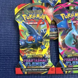 Lot of 6 Pokemon Phantasmal Flames Sleeved Booster Packs Bundle New Sealed - Image 4