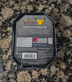 Pokemon TCG 25th Anniversary Celebrations Tin Pack ~ Lance's Charizard V Sealed - Image 3