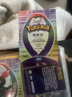 2001 Topps TCG Pokemon #233 Porygon2 Non-Holo sticker edition 26/37 - Image 2
