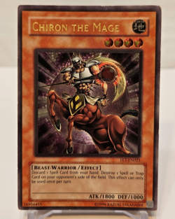 ULTIMATE Rare Chiron the Mage FET-EN021 Unlimited Yugioh 869 - Image 1