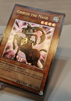 ULTIMATE Rare Chiron the Mage FET-EN021 Unlimited Yugioh 869 - Image 3