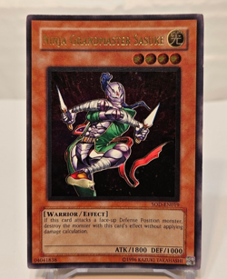 ULTIMATE Rare Ninja Grandmaster Sasuke SOD-EN019 Unlimited Yugioh 880 - Image 1