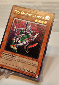 ULTIMATE Rare Ninja Grandmaster Sasuke SOD-EN019 Unlimited Yugioh 880 - Image 4