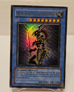 Black Luster Soldier SYE-024 Ultra Rare 1st Edition Yugioh 989 - Image 1