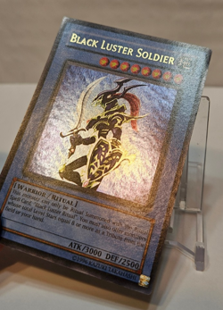 Black Luster Soldier SYE-024 Ultra Rare 1st Edition Yugioh 989 - Image 3
