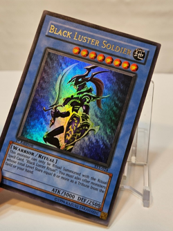 Black Luster Soldier SYE-024 Ultra Rare 1st Edition Yugioh 989 - Image 4