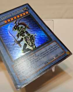 Black Luster Soldier SYE-024 Ultra Rare 1st Edition Yugioh 989 - Image 5