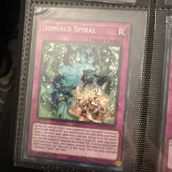 Dominus Spiral | DOOD-EN079 | Secret Rare | Doom of Dimensions | 1st Edition - Image 1
