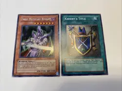 Yugioh - Dark Magician Knight ROD-EN001 + Knight’s Tale ROD-EN002 - LP SET - Image 1