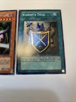 Yugioh - Dark Magician Knight ROD-EN001 + Knight’s Tale ROD-EN002 - LP SET - Image 3