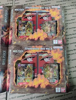 One Piece Illustration Box Vol 5 ENG Sealed NEW Lot Of 4 - Image 4