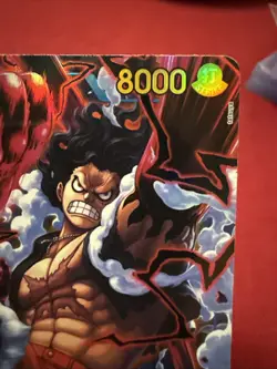 One Piece Monkey D Luffy OP11-118 Alternate Art Secret Rare Holo English AFODS - Image 3