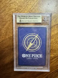 Shanks OP01-120 SEC Romance Dawn One Piece CCG Beckett 9.5 - Image 2